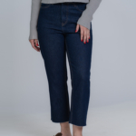 شلوار جین استریت قد 90 دمپا کات کد 22335