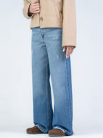 شلوار جین بگ قد 110 کد 22379 - Image 3