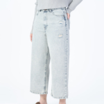 شلوار جین بگ قد 90 کد 22453