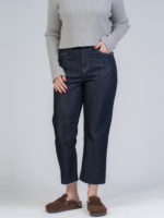 شلوار جین استریت قد 90 دمپا کات کد 22461