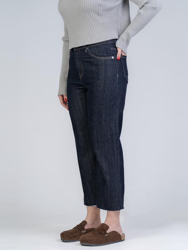 شلوار جین استریت قد 90 دمپا کات کد 22461 - Image 2