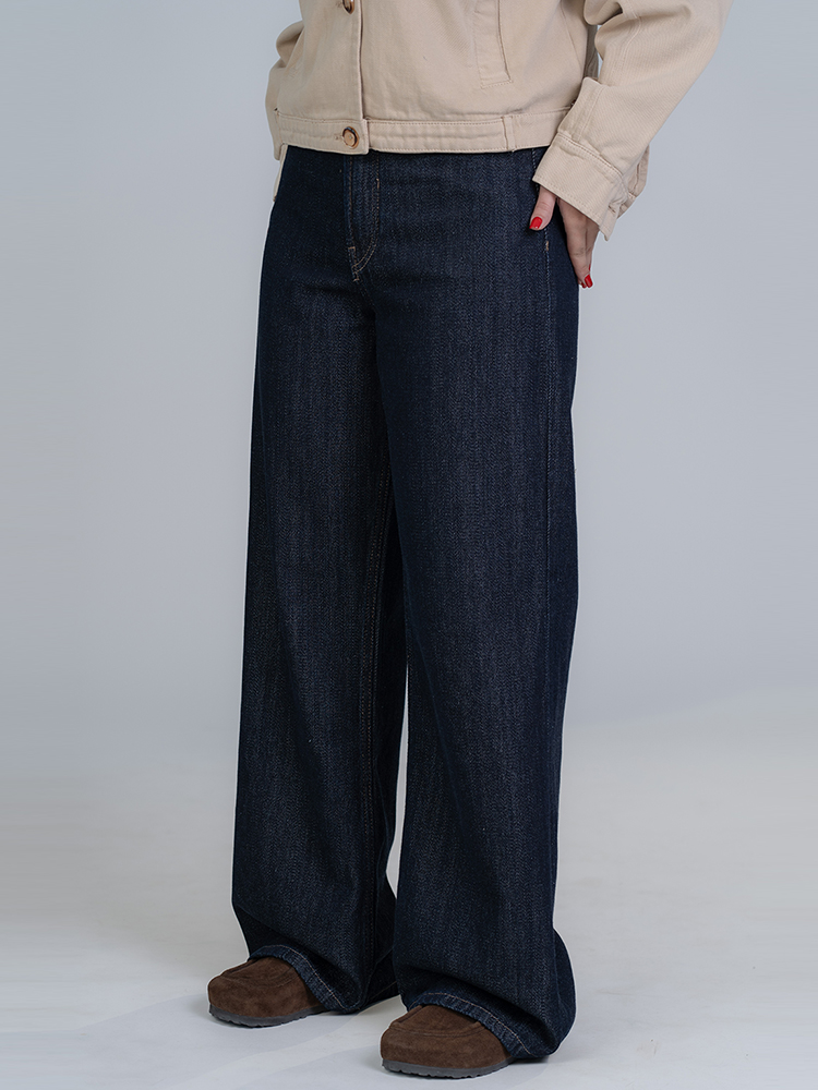 22466 (2) شلوار جین بگ قد 110 کد 22466 - Image 1