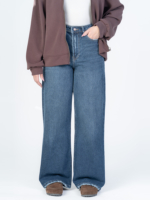 شلوار جین بگ قد 110 کد 22507 - Image 3