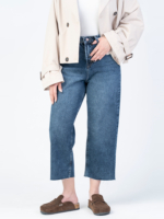 شلوار جین رگولار قد 90 دمپا کات کد 22520