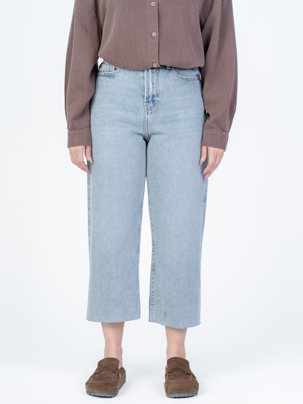 شلوار جین رگولار قد 90 دمپا کات کد 22522 - Image 2