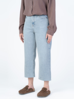 شلوار جین رگولار قد 90 دمپا کات کد 22522