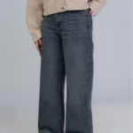 شلوار جین بگ قد 115 دمپا کات کد 22545