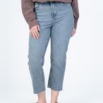 شلوار جین کراپ استریت قد 90 کد 22554