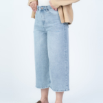 شلوار جین کراپ واید لگ قد 85 کد 22568