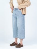 شلوار جین کراپ واید لگ قد 85 کد 22568