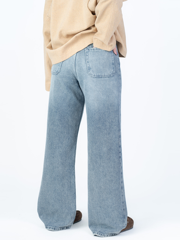 شلوار جین بگ قد 110 کد 22571 - Image 2