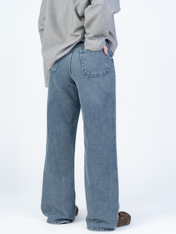 شلوار جین بگ قد 110 کد 22575 - Image 2