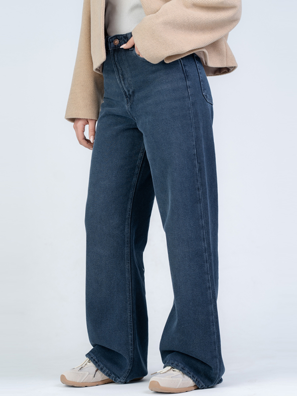 شلوار جین بگ قد 110 کد 22578 - Image 3
