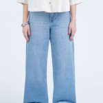 شلوار جین بگ قد 115 دمپا کات کد 22605