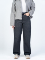 شلوار جین رگولار قد 110 مشکی کد 22663 - Image 3