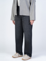 شلوار جین رگولار قد 110 مشکی کد 22665