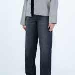 شلوار جین رگولار قد 110 مشکی کد 22670