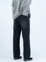 شلوار جین رگولار قد 110 مشکی کد 22670 - Image 2