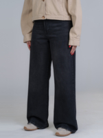 شلوار جین بگ قد 110 مشکی کد 22705
