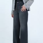 شلوار جین بگ قد 110 مشکی کد 22707