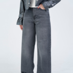 شلوار جین بگ قد 110 مشکی کد 22709