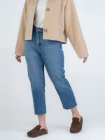 شلوار جین استریت قد 90 دمپا کات کد 22785 - Image 2