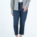 شلوار جین استریت قد 90 دمپا کات کد 22786