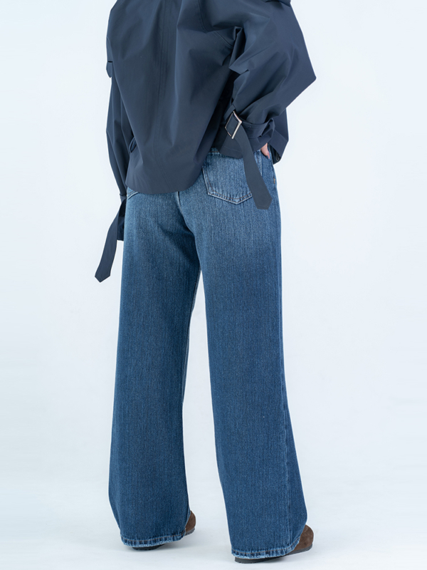 شلوار جین بگ قد 110 کد 22816 - Image 2