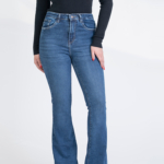 شلوار جین بوت کات قد 110 کش کد 22860