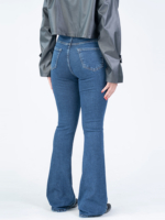 شلوار جین بوت کات قد 110 کش کد 22861 - Image 2