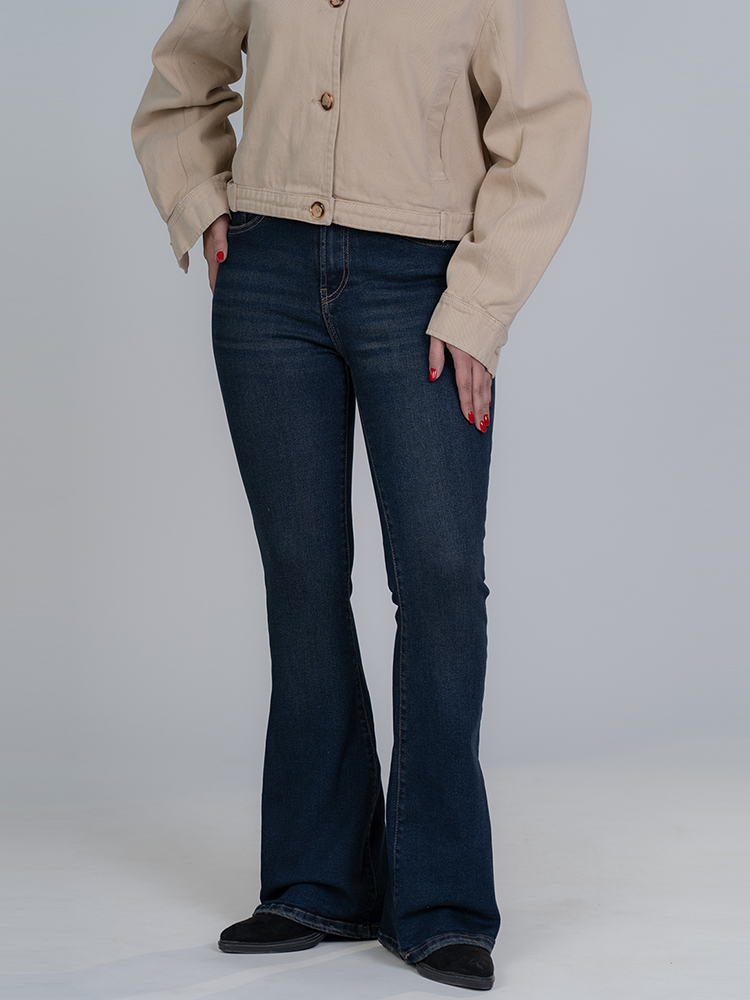 22862 (1) شلوار جین بوت کات قد 110 کش کد 22862 - Image 1