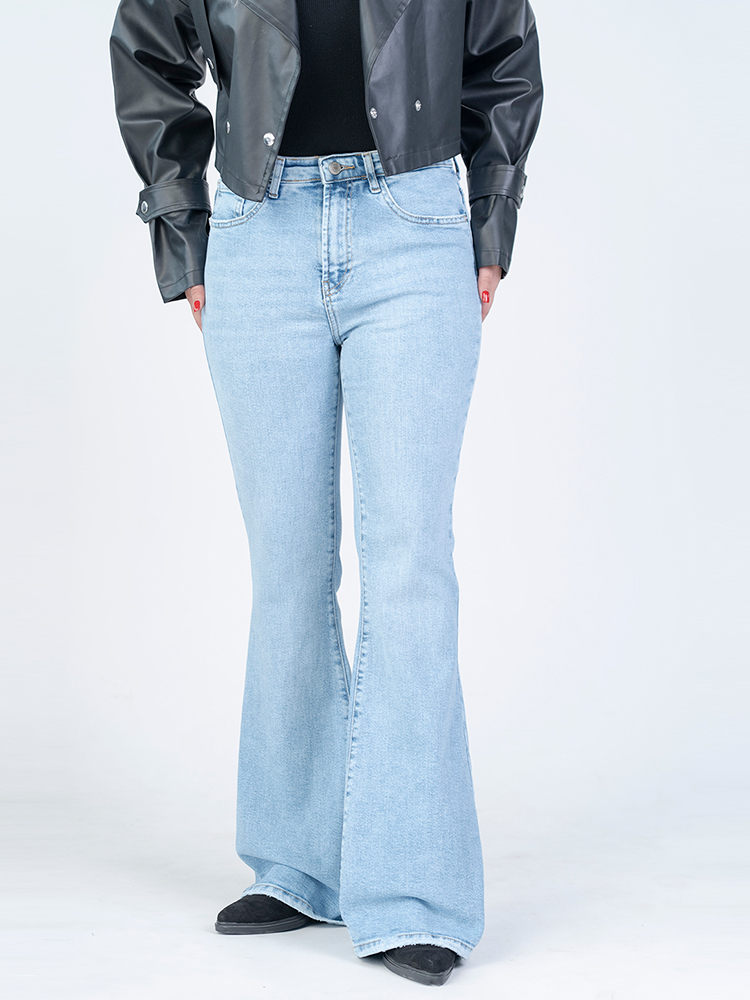 22865 (2) شلوار جین بوت کات قد 110 کش کد 22865 - Image 1