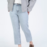 شلوار جین استریت قد 90 دمپا کات کد 22885