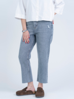 شلوار جین استریت قد 90 دمپا کات کد 22886 - Image 2