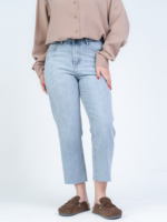 شلوار جین استریت قد 90 دمپا کات کد 22887