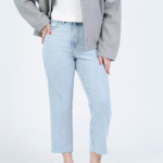 شلوار جین استریت قد 90 دمپا کات کد 22892