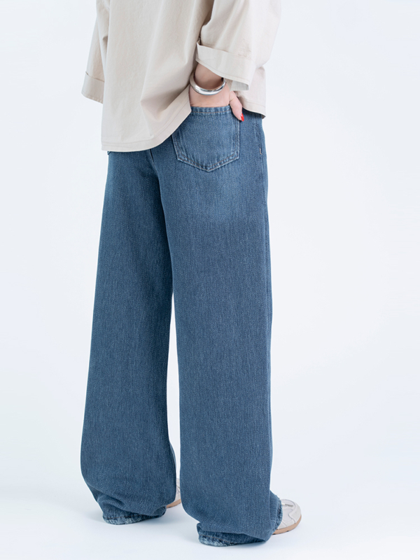 شلوار جین بگ قد 110 کد 22894 - Image 2