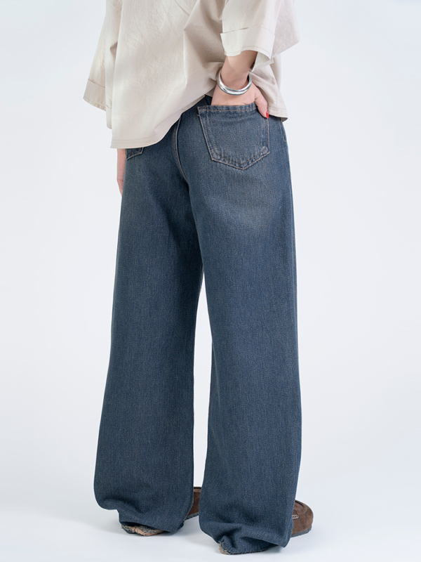 شلوار جین بگ قد 110 کد 22898 - Image 2