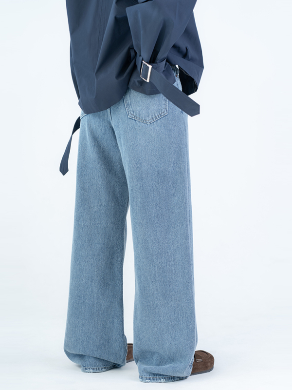 شلوار جین بگ قد 110 کد 22930 - Image 2