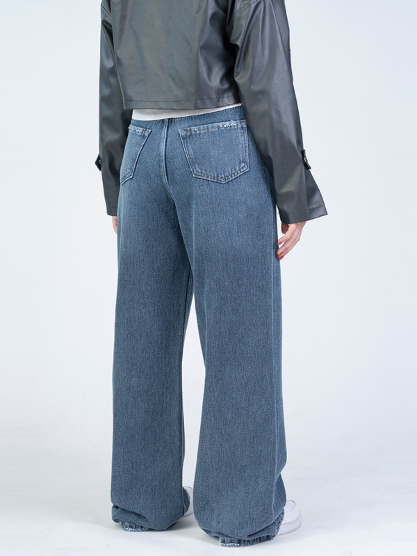 شلوار جین بگ قد 110 کد 22931 - Image 2