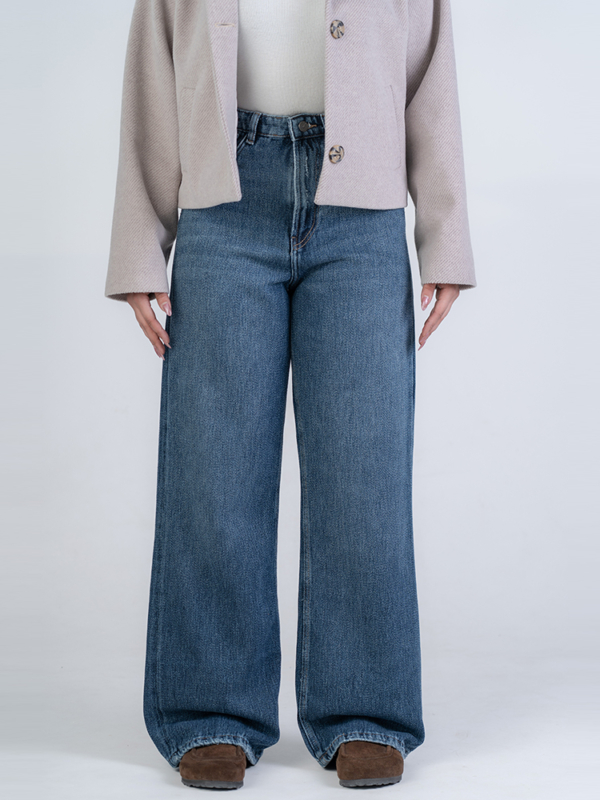 شلوار جین بگ قد 110 کد 22933 - Image 3