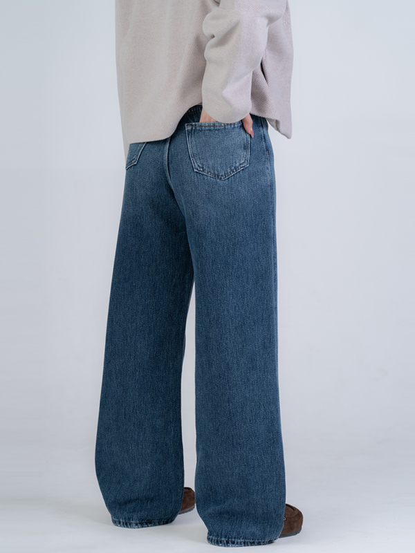 شلوار جین بگ قد 110 کد 22933 - Image 2