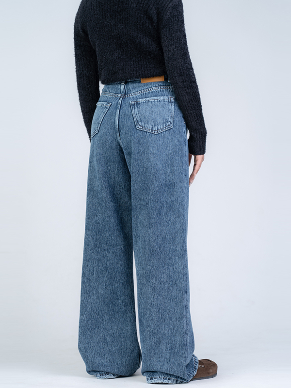 شلوار جین بگ قد 110 کد 22934 - Image 2