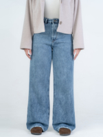 شلوار جین بگ قد 110 کد 22935 - Image 3