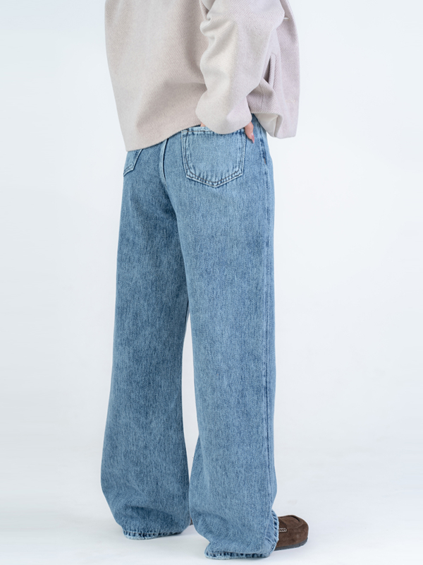 شلوار جین بگ قد 110 کد 22935 - Image 2