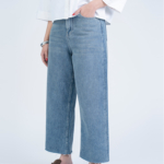 شلوار جین رگولار قد 90 دمپا کات کد 22964