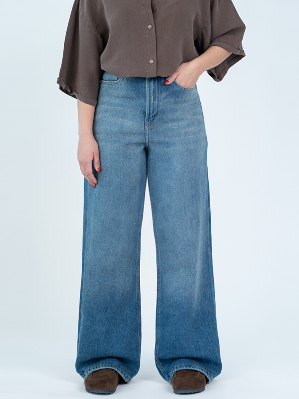 شلوار جین بگ قد 110