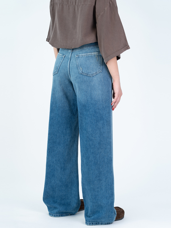 شلوار جین بگ قد 110