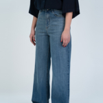 شلوار جین بگ قد 110 کم کش