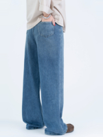 شلوار جین بگ قد 110 کد 23077 - Image 2